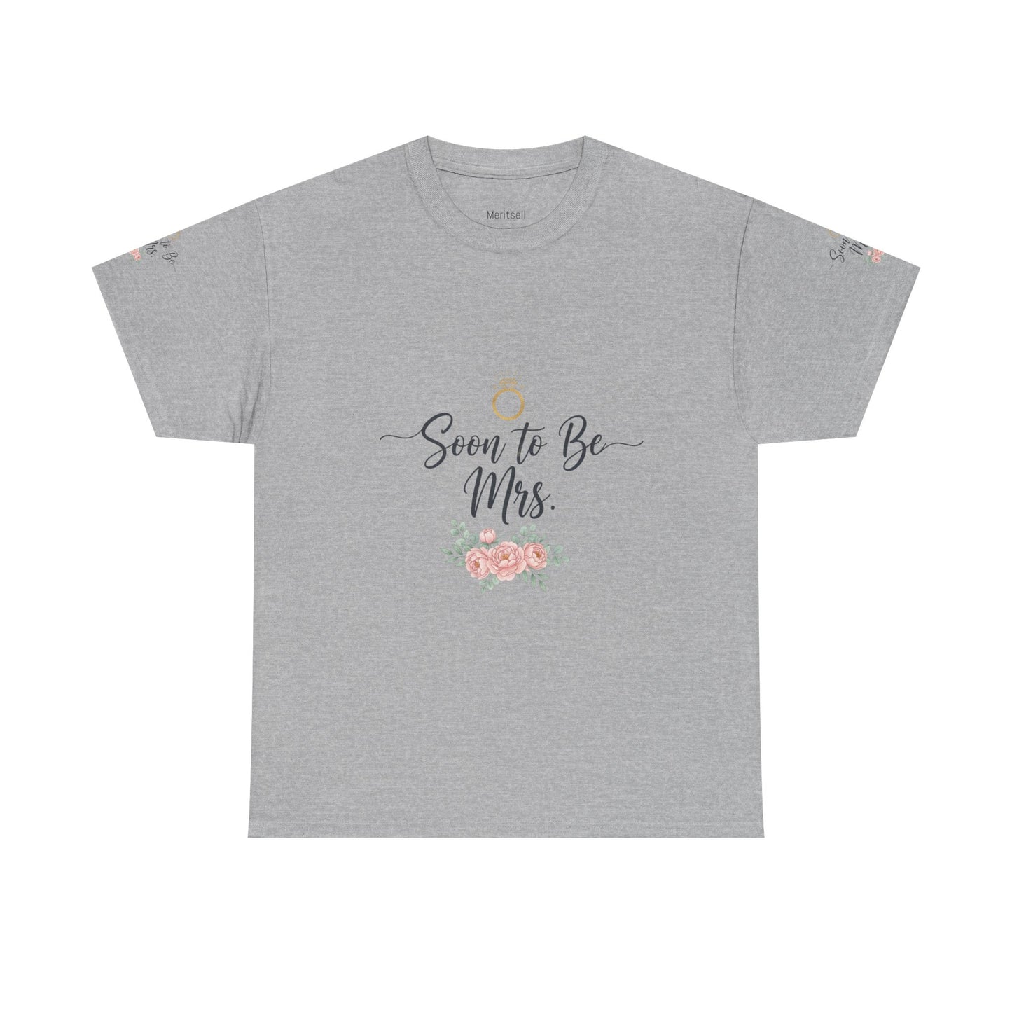 Soon to Be Mrs. Tee — Bridal Engagement Shirt with Floral Ring Design