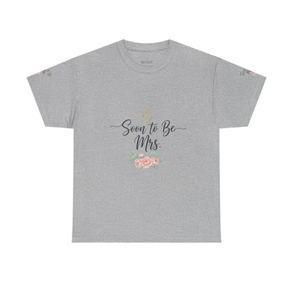 Soon to Be Mrs. Tee — Bridal Engagement Shirt with Floral Ring Design