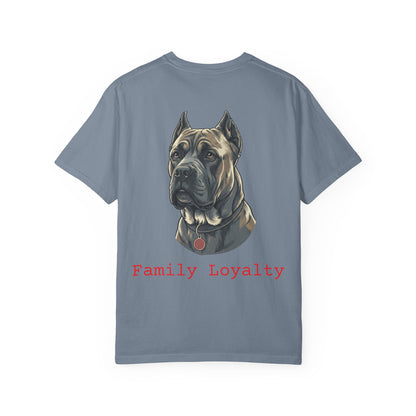 Cane Corso Illustration T-Shirt — Majestic Mastiff Portrait Tee