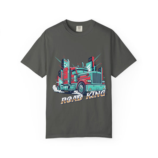 Road King Trucker T-Shirt — Retro Semi Truck Graphic Tee