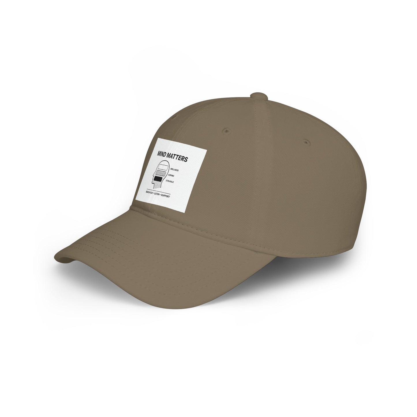 Mind Matters Low-Profile Baseball Cap — Mental Health Awareness Dad Hat