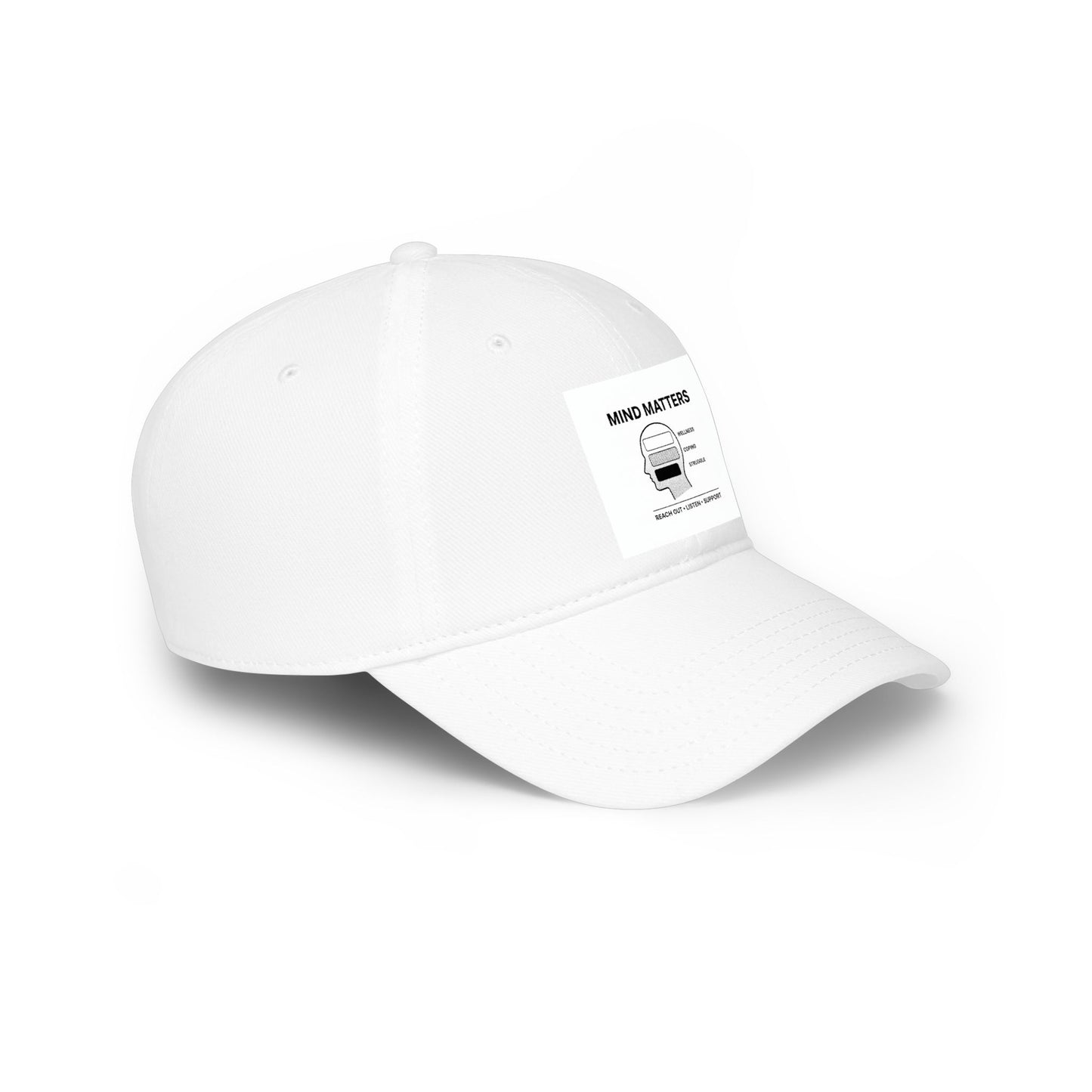 Mind Matters Low-Profile Baseball Cap — Mental Health Awareness Dad Hat