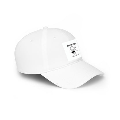 Mind Matters Low-Profile Baseball Cap — Mental Health Awareness Dad Hat