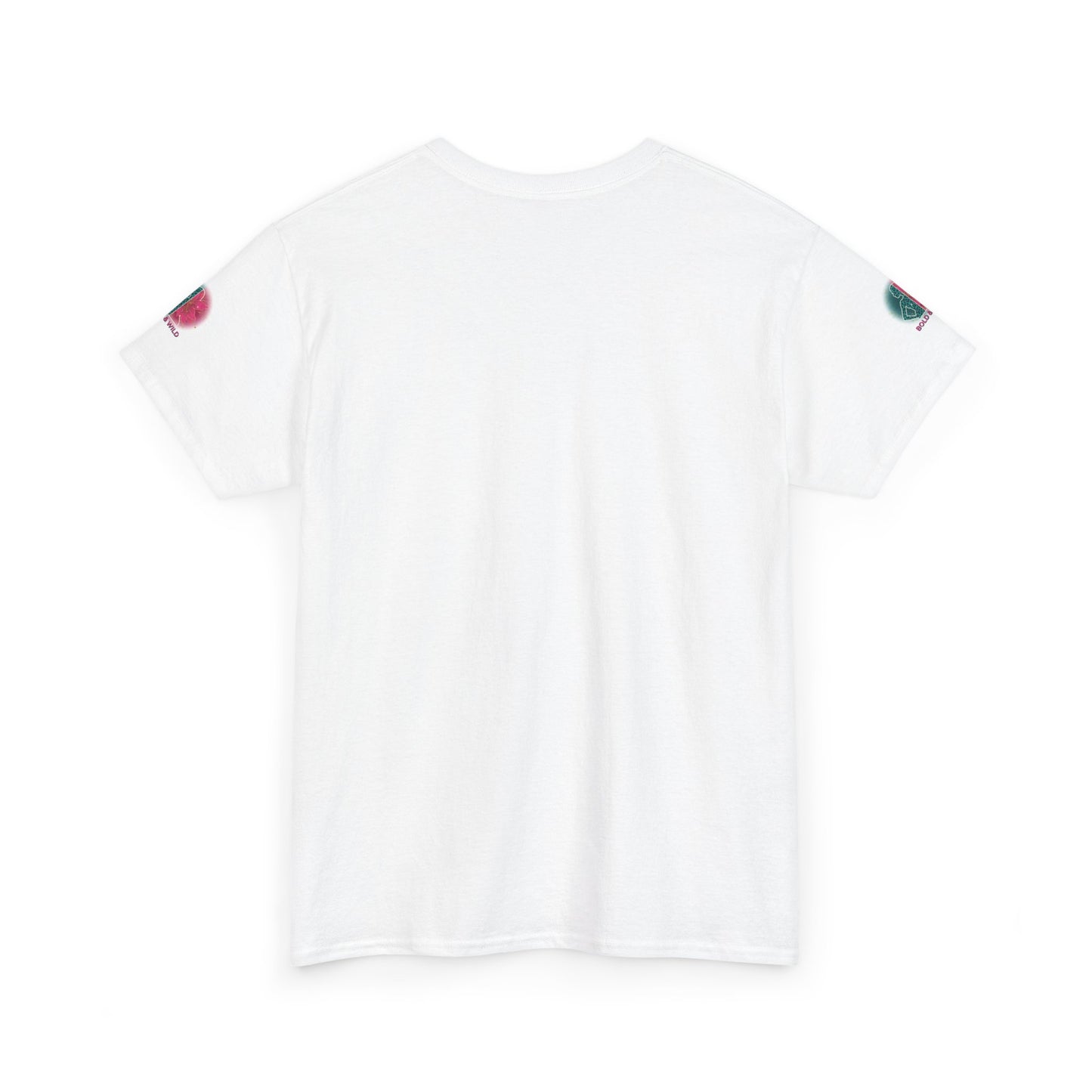 Bold & Wild Graphic Tee — Floral Silhouette Women’s Empowerment T-Shirt