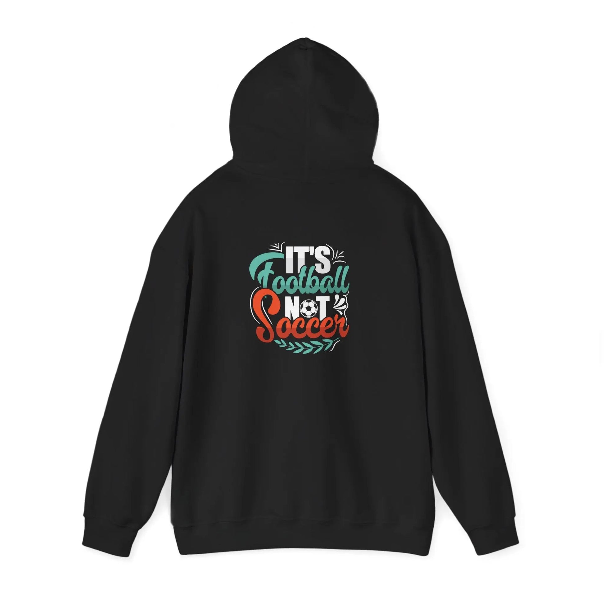 Soccer Football Hoodie — Retro Script 'Football Soccer' Pullover - Merit Sell