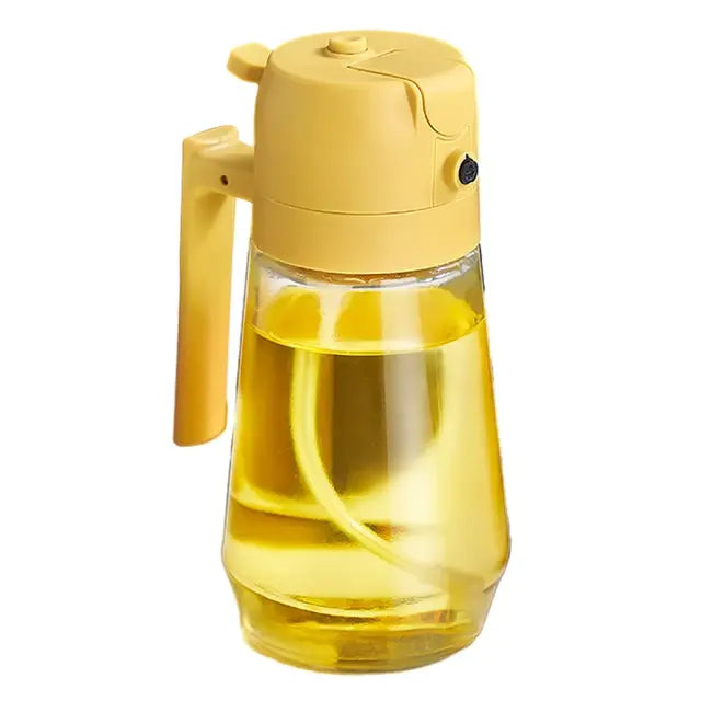 2-in-1 Kitchen Oil Spray Bottle | Efficient Cooking Tool