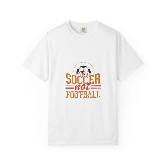 Soccer Not Football T-Shirt — Retro Soccer Graphic Tee - Merit Sell