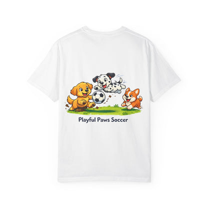 T-Shirt — Playful Paws Soccer Kids Tee