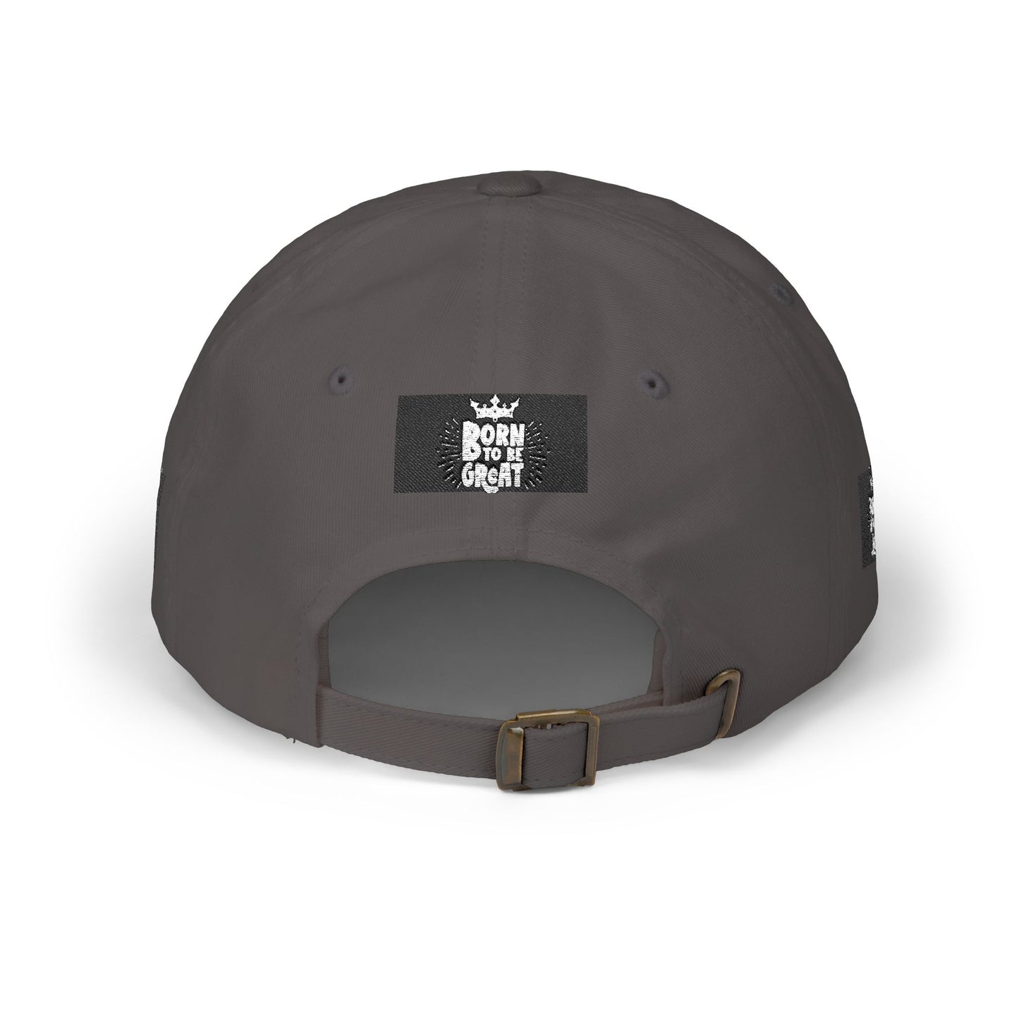 Dad Cap — "Born to Be Great" Crown Baseball Hat
