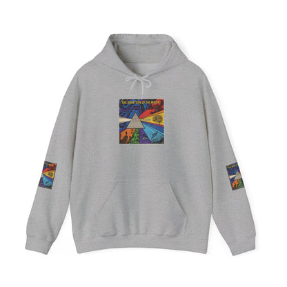 Psychedelic Prism Hoodie — Colorful Surreal Art Pullover