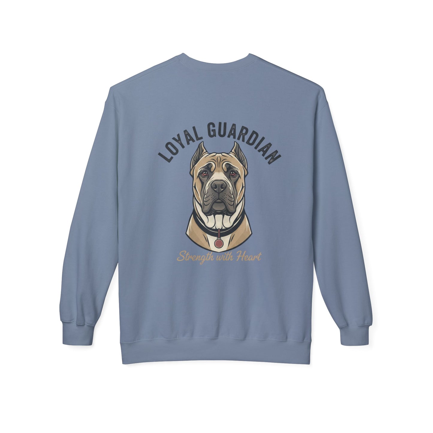 Loyal Guardian Sweatshirt — "Strength with Heart" Dog Crewneck