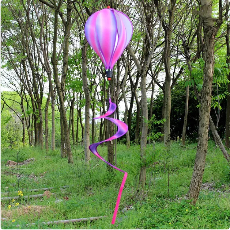 Colorful Hot Air Balloon Wind Spinner