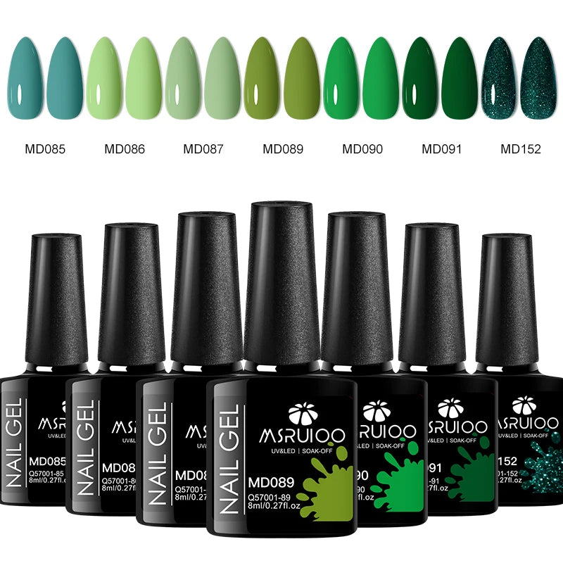 7pc Nail Gel Polish Set DIY Nail Art Design All For Decoration Soak Off UV Gel Long Lasting Manicure Painting Gel Vernis Kits - Merit Sell