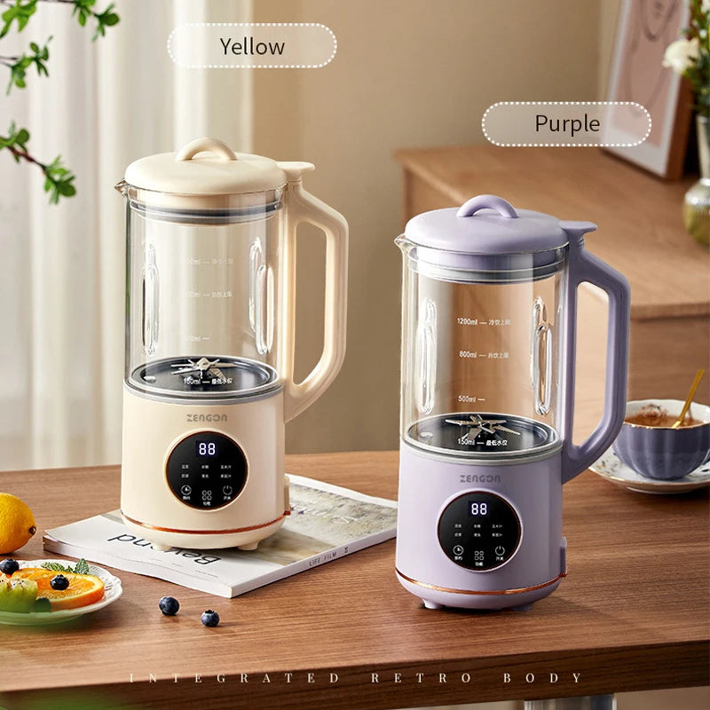 800ml Soy Milk Machine Electric Juicer Blender Mixer Soybean Milk Maker Wall Breaking Machine Rice Paste Maker Breakfast Machine - Merit Sell