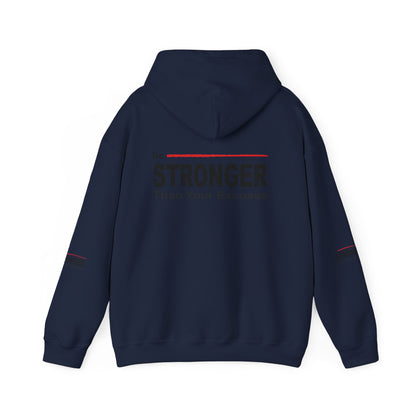 Be Stronger Than Your Excuses Hoodie — Motivational Fitness Pullover