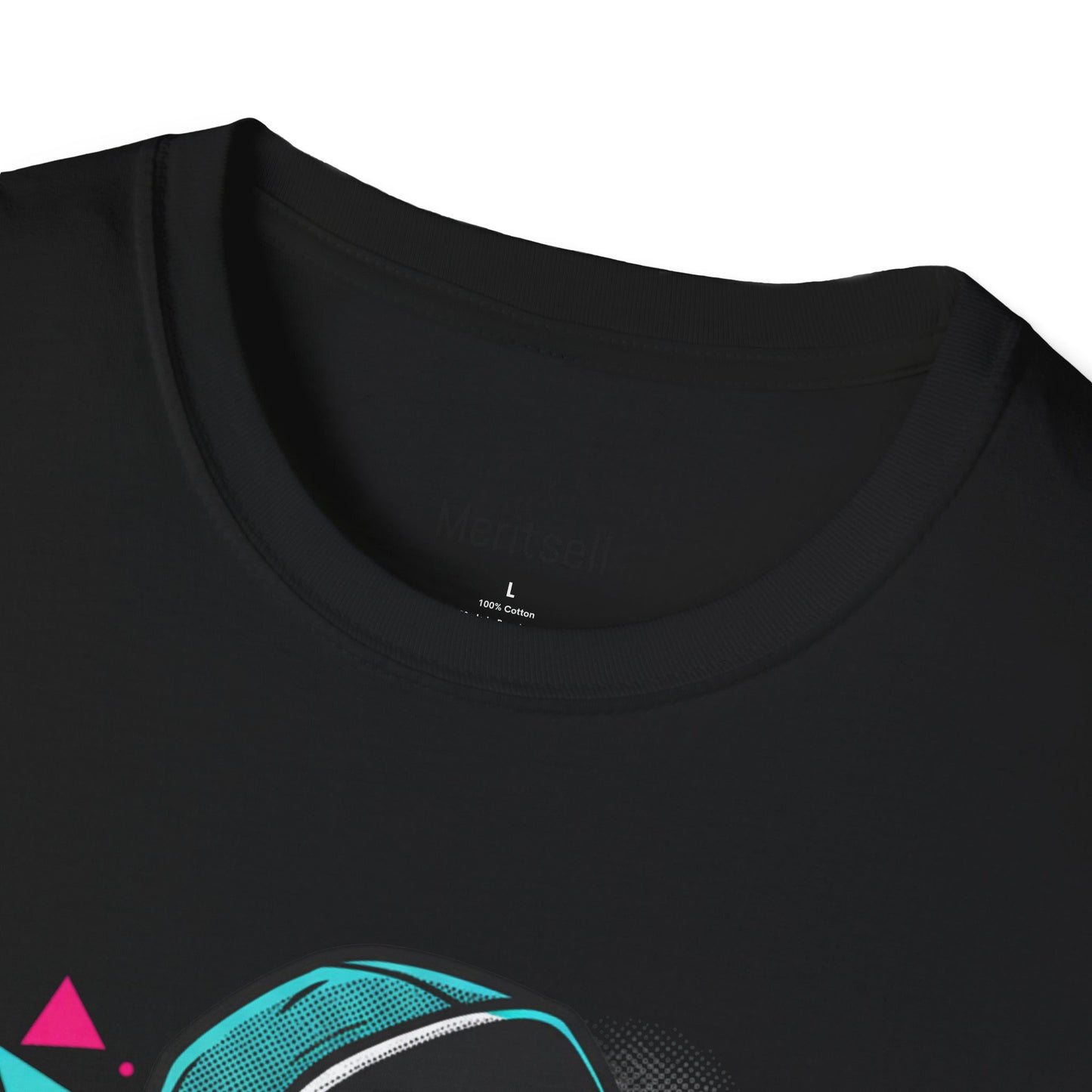 Pop Culture Remix T-Shirt — Retro Neon Hoodie Portrait Graphic Tee