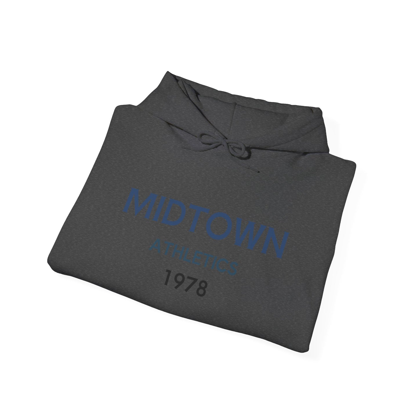 Athletic Hoodie — Midtown Athletics '78 Vintage Running Club Sweatshirt