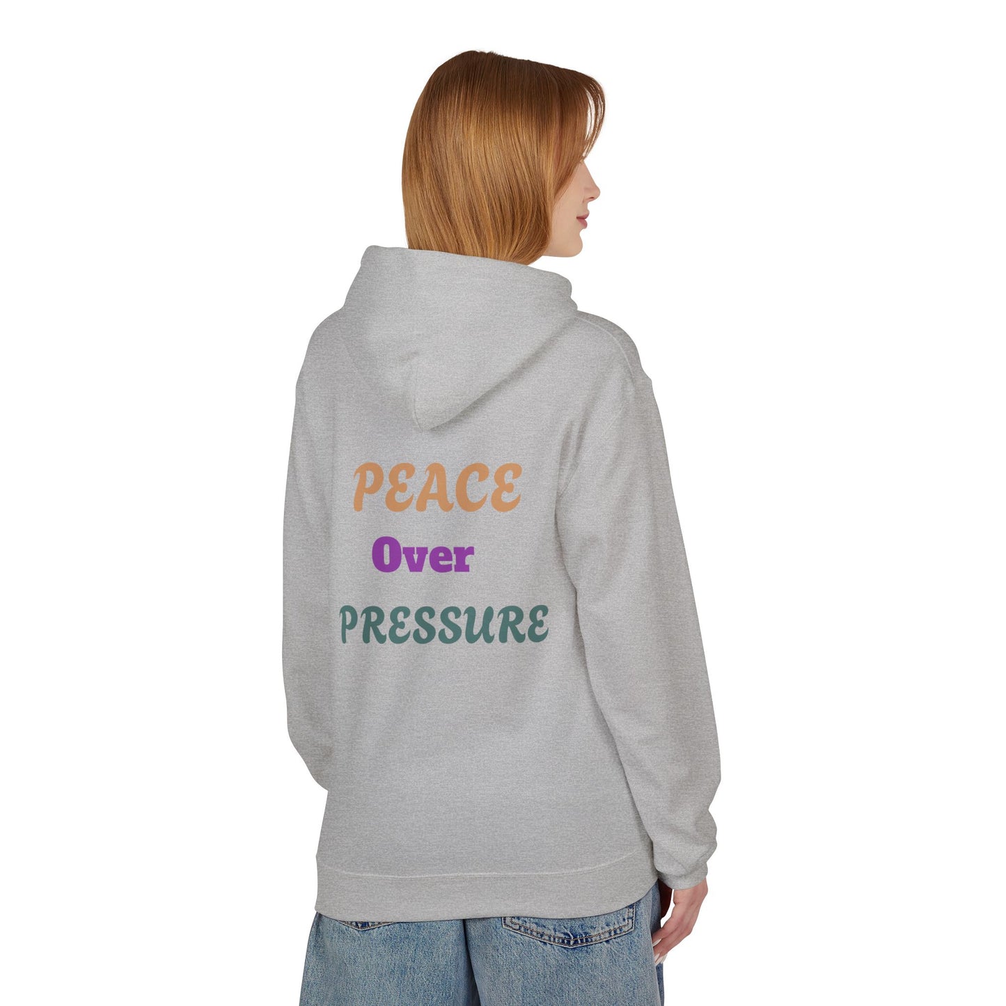 Peace Over Pressure Hoodie — Retro Dove Graphic Comfort Pullover