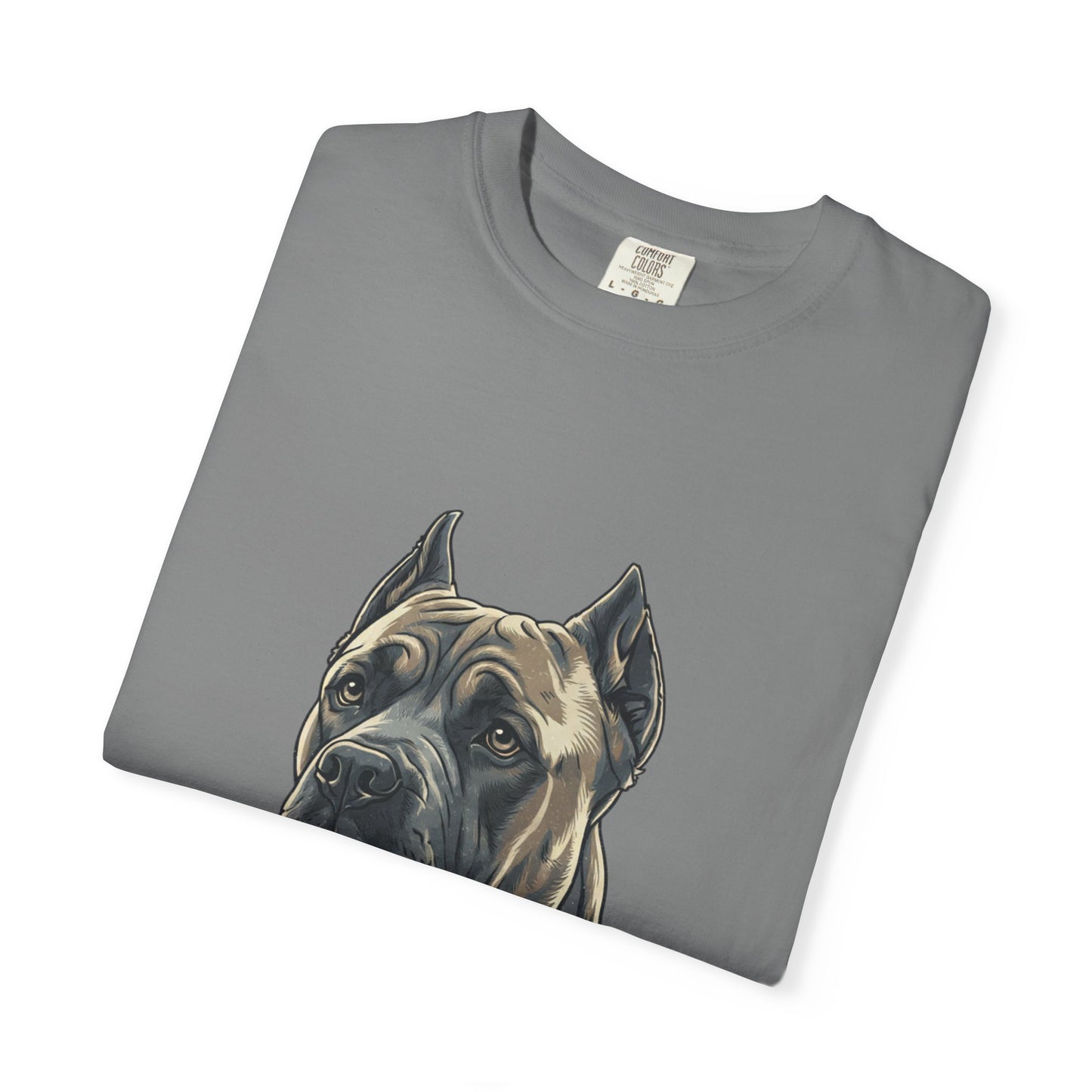 Cane Corso Illustration T-Shirt — Majestic Mastiff Portrait Tee