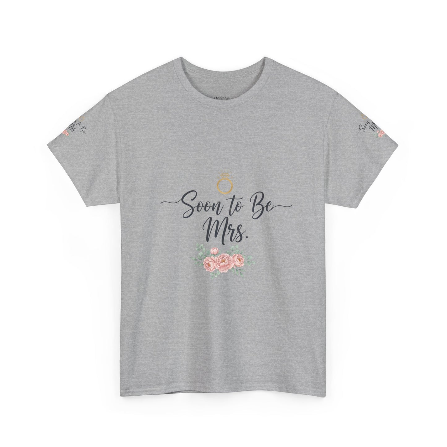 Soon to Be Mrs. Tee — Bridal Engagement Shirt with Floral Ring Design