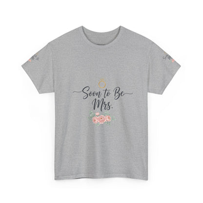 Soon to Be Mrs. Tee — Bridal Engagement Shirt with Floral Ring Design