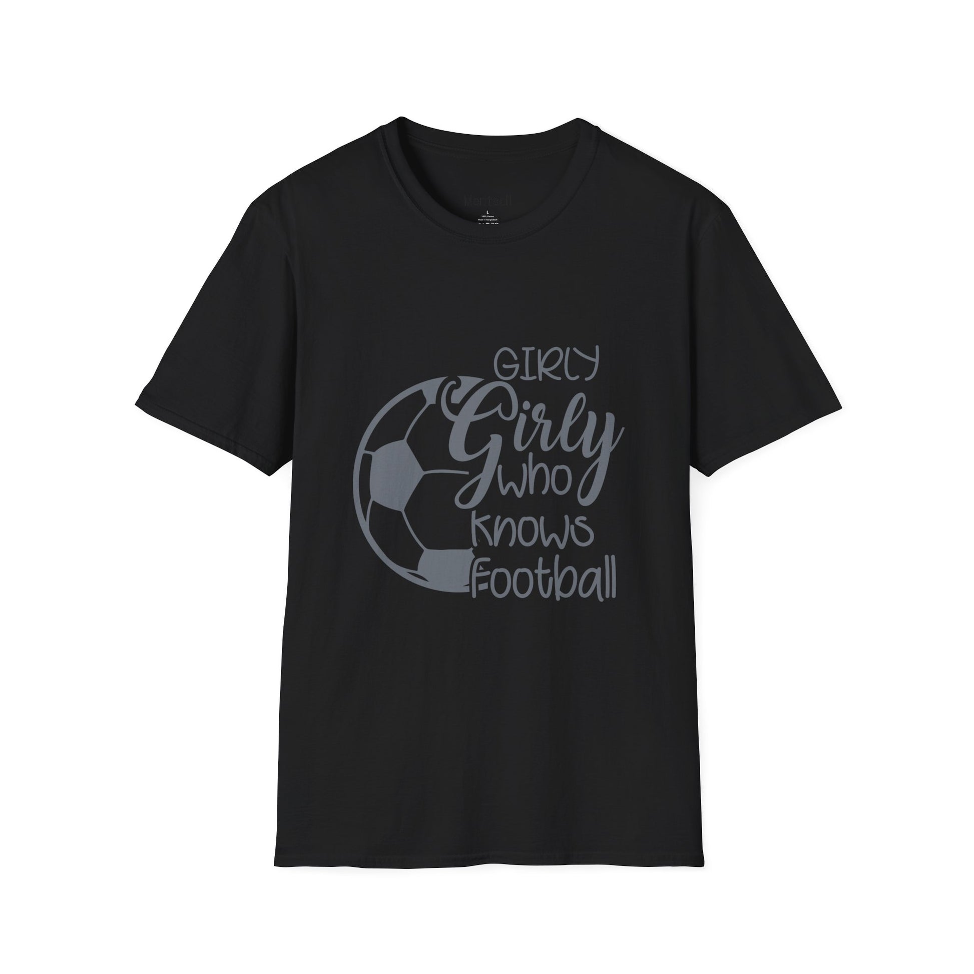 Soccer Girly Who Knows Football T-Shirt