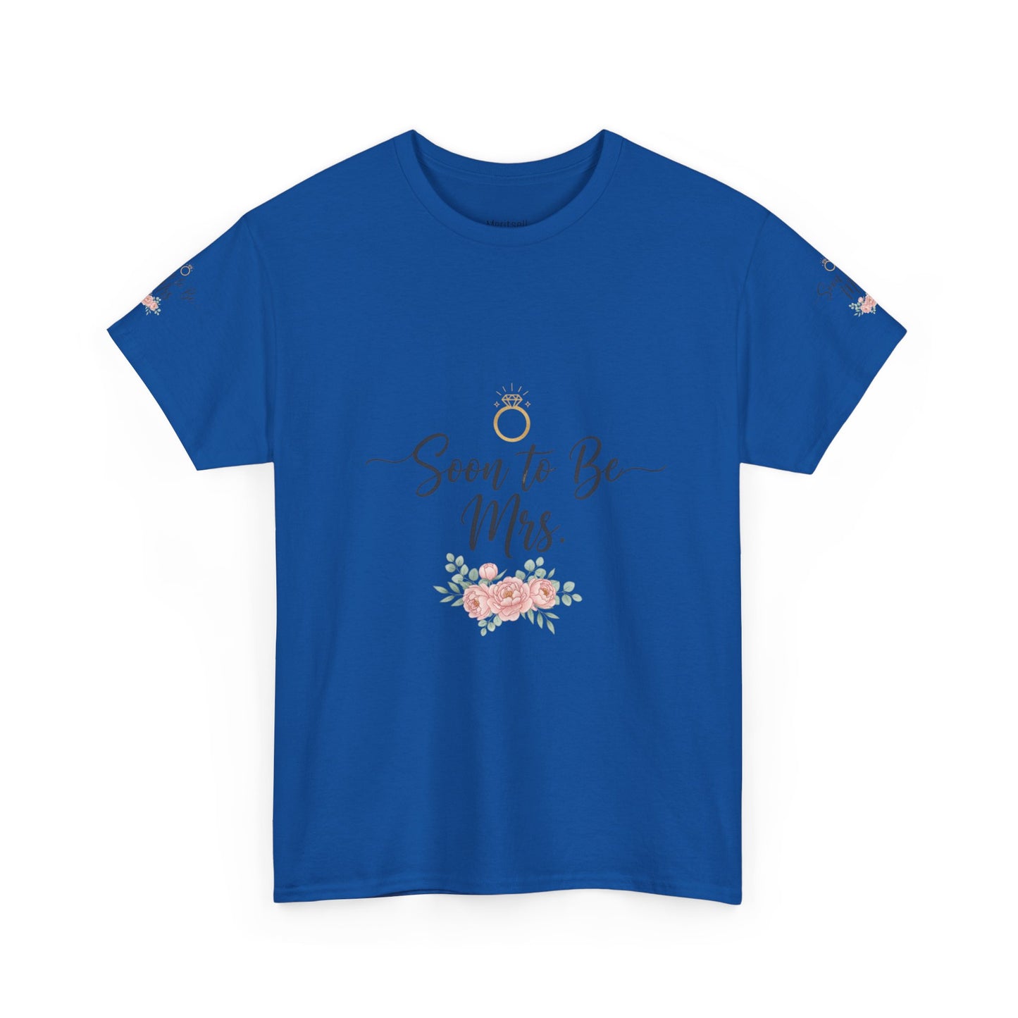 Soon to Be Mrs. Tee — Bridal Engagement Shirt with Floral Ring Design