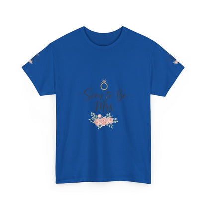 Soon to Be Mrs. Tee — Bridal Engagement Shirt with Floral Ring Design