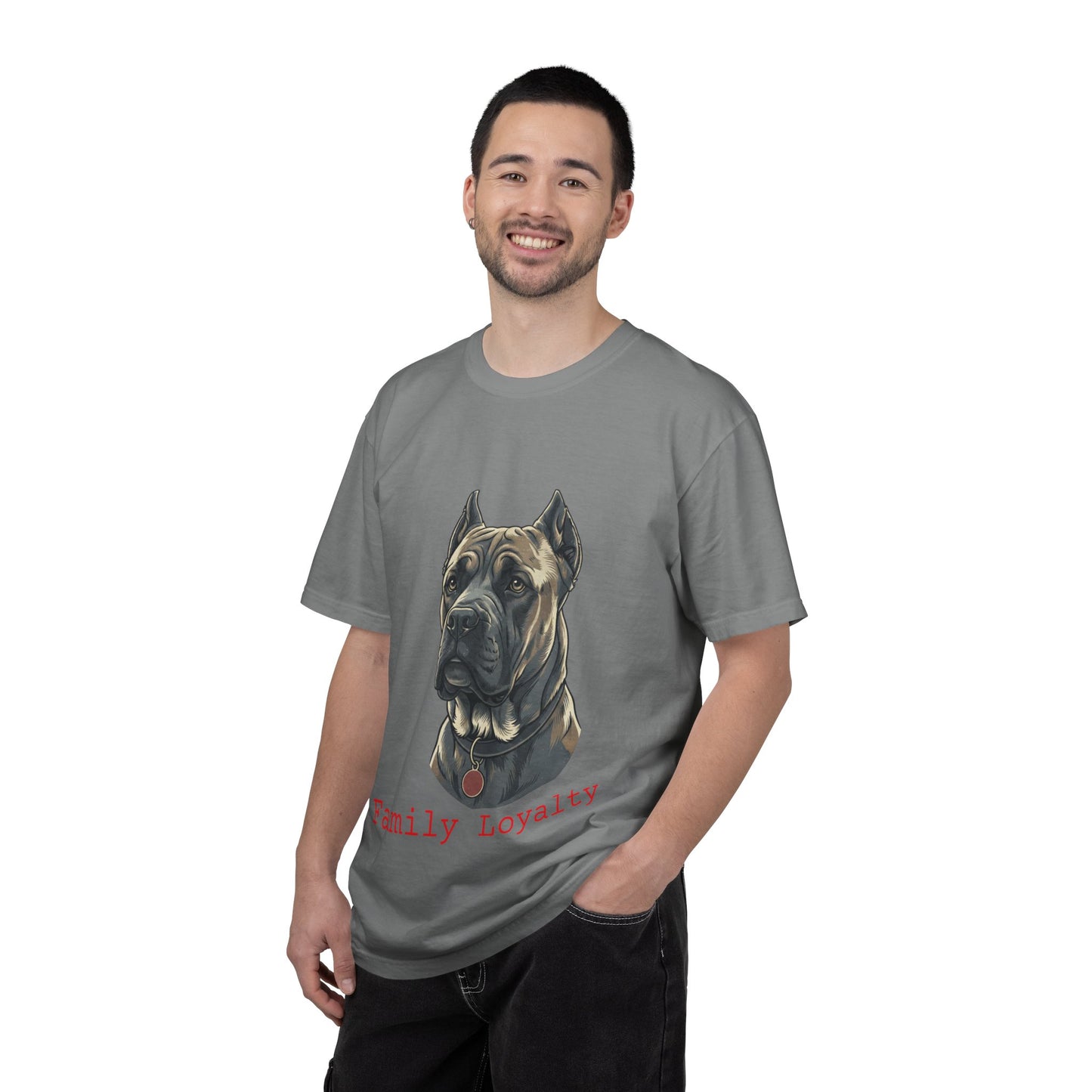 Cane Corso Illustration T-Shirt — Majestic Mastiff Portrait Tee