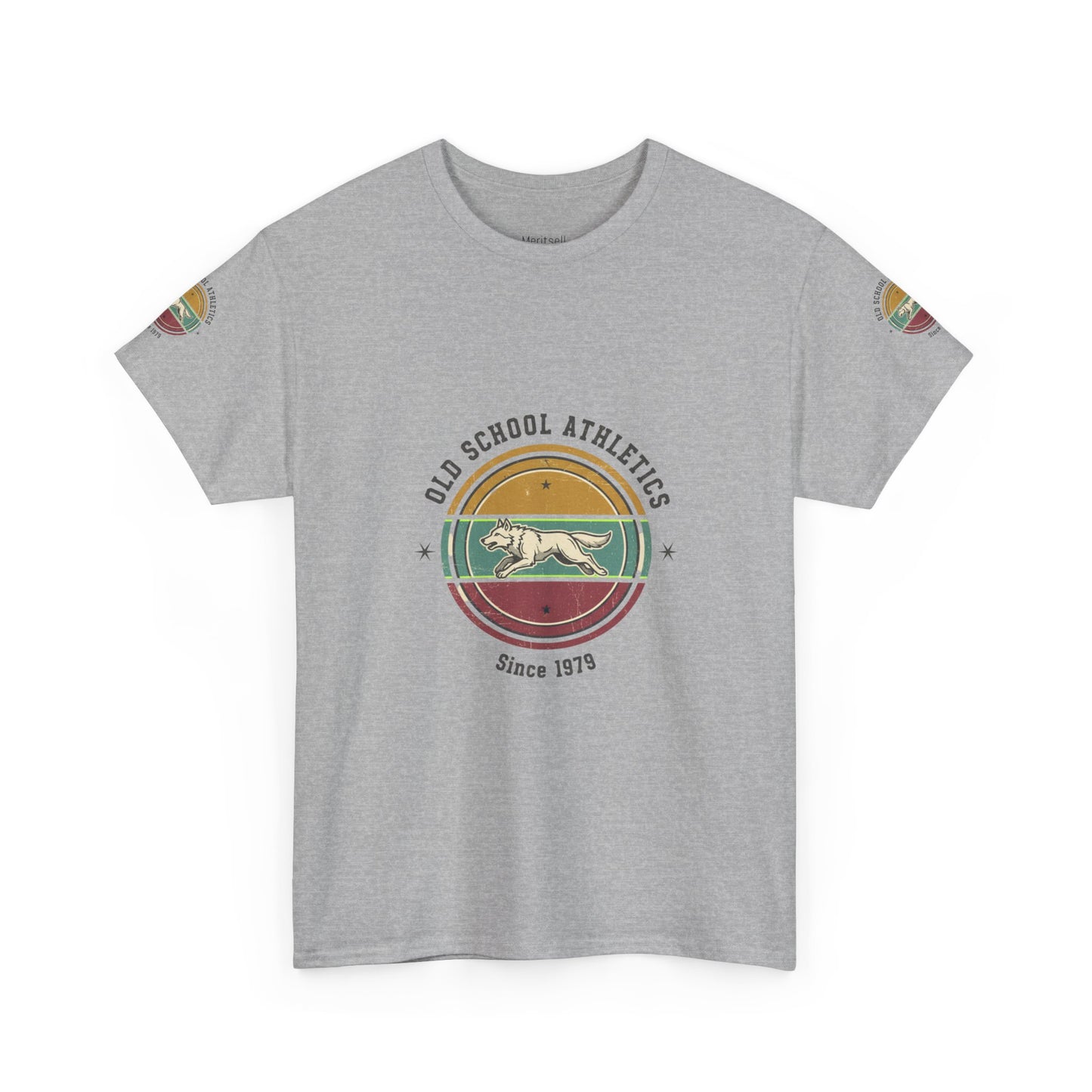 Old School Athletics Retro Running Tee — 'Since 1979' Vintage Track Shirt