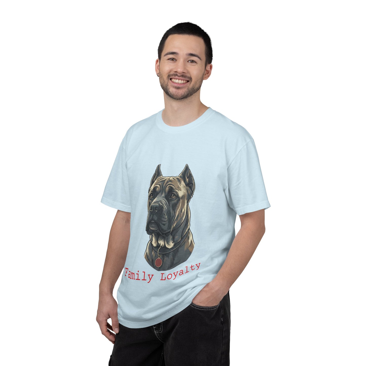 Cane Corso Illustration T-Shirt — Majestic Mastiff Portrait Tee