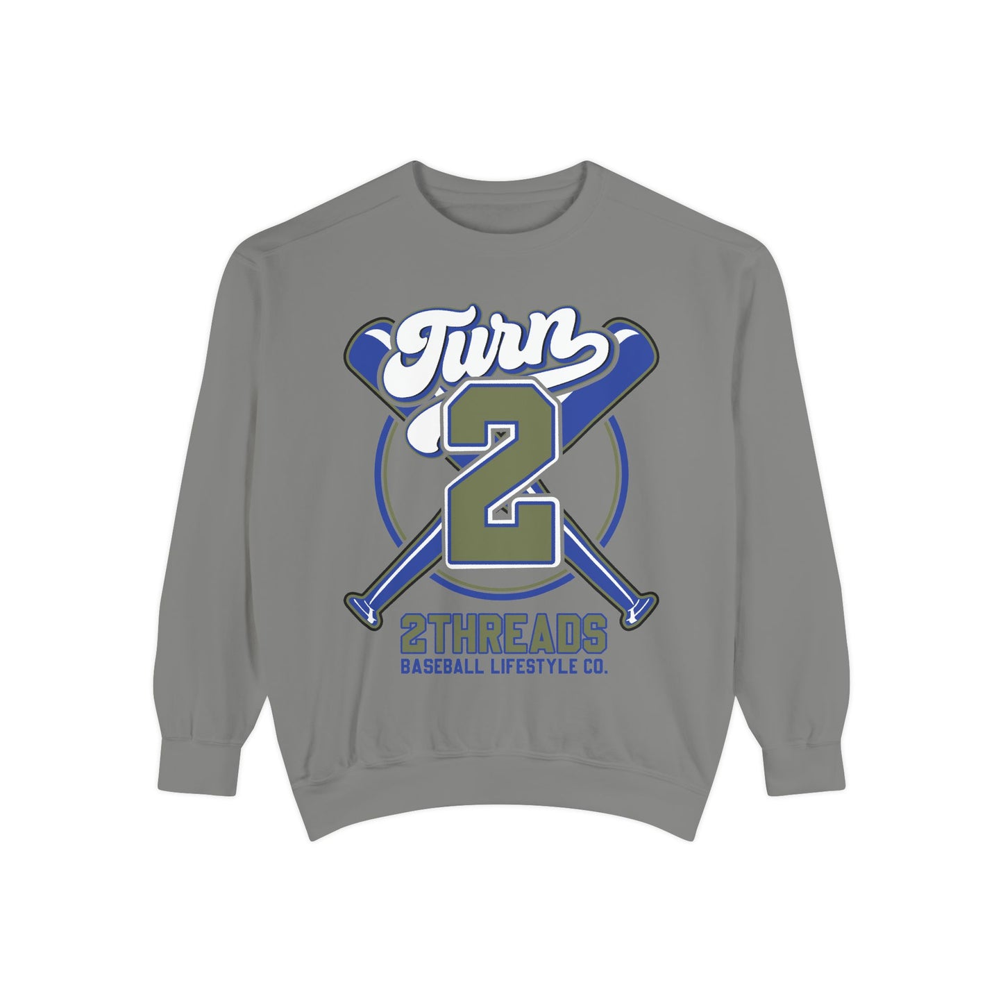 Baseball '2' Varsity Sweatshirt — 2Three08 Team Logo Pullover - Merit Sell