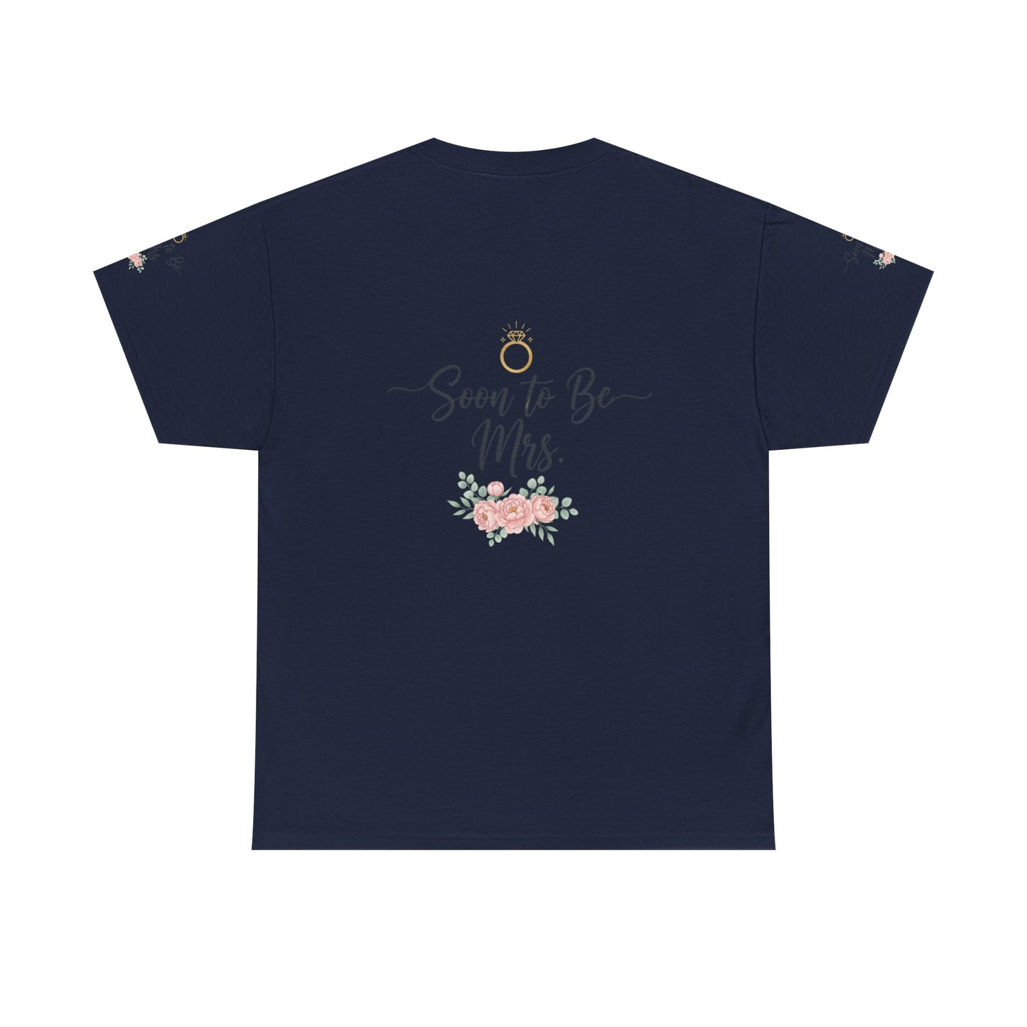 Soon to Be Mrs. Tee — Bridal Engagement Shirt with Floral Ring Design