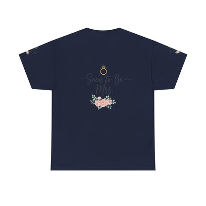 Soon to Be Mrs. Tee — Bridal Engagement Shirt with Floral Ring Design