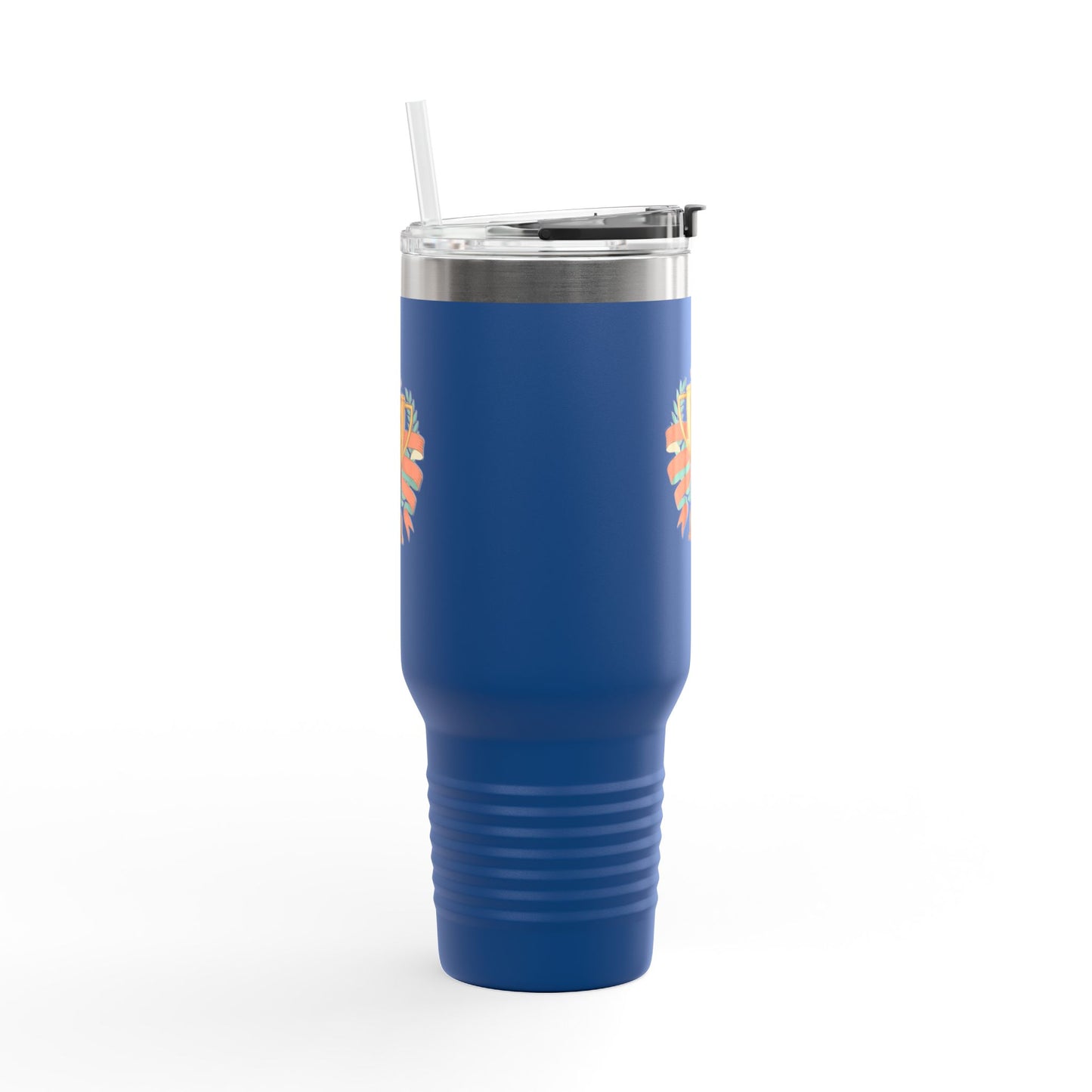 40oz Insulated Travel Mug — "Mom of the Year" Trophy Design
