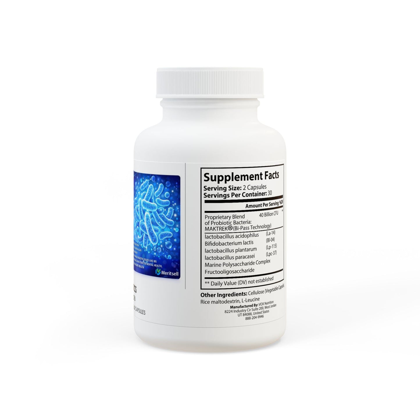 Probiotics Supplement (60 Capsules)