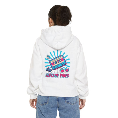 Hoodie — Retro Sunshine "Choose Kind" Graphic