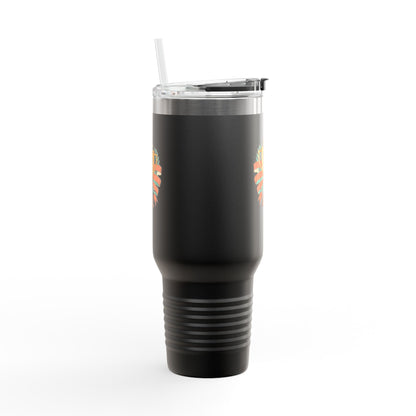 40oz Insulated Travel Mug — "Mom of the Year" Trophy Design