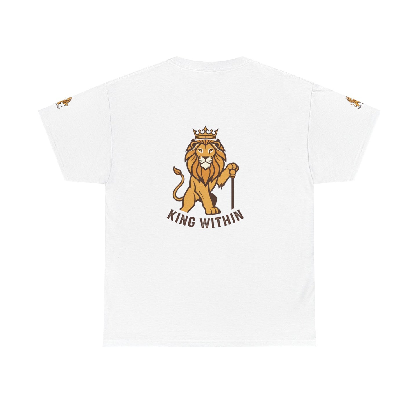 King Within Lion T-Shirt — Crowned Lion Graphic Tee