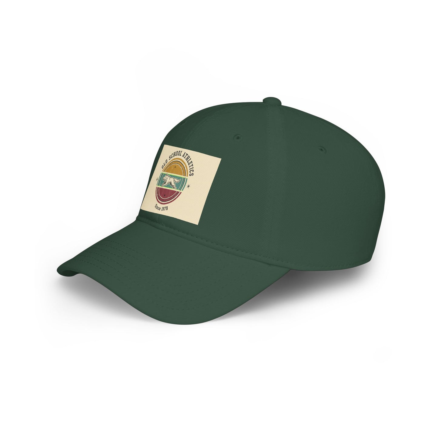 Vintage Surf Patch Baseball Cap – "Golden Coast" Old School Athletics