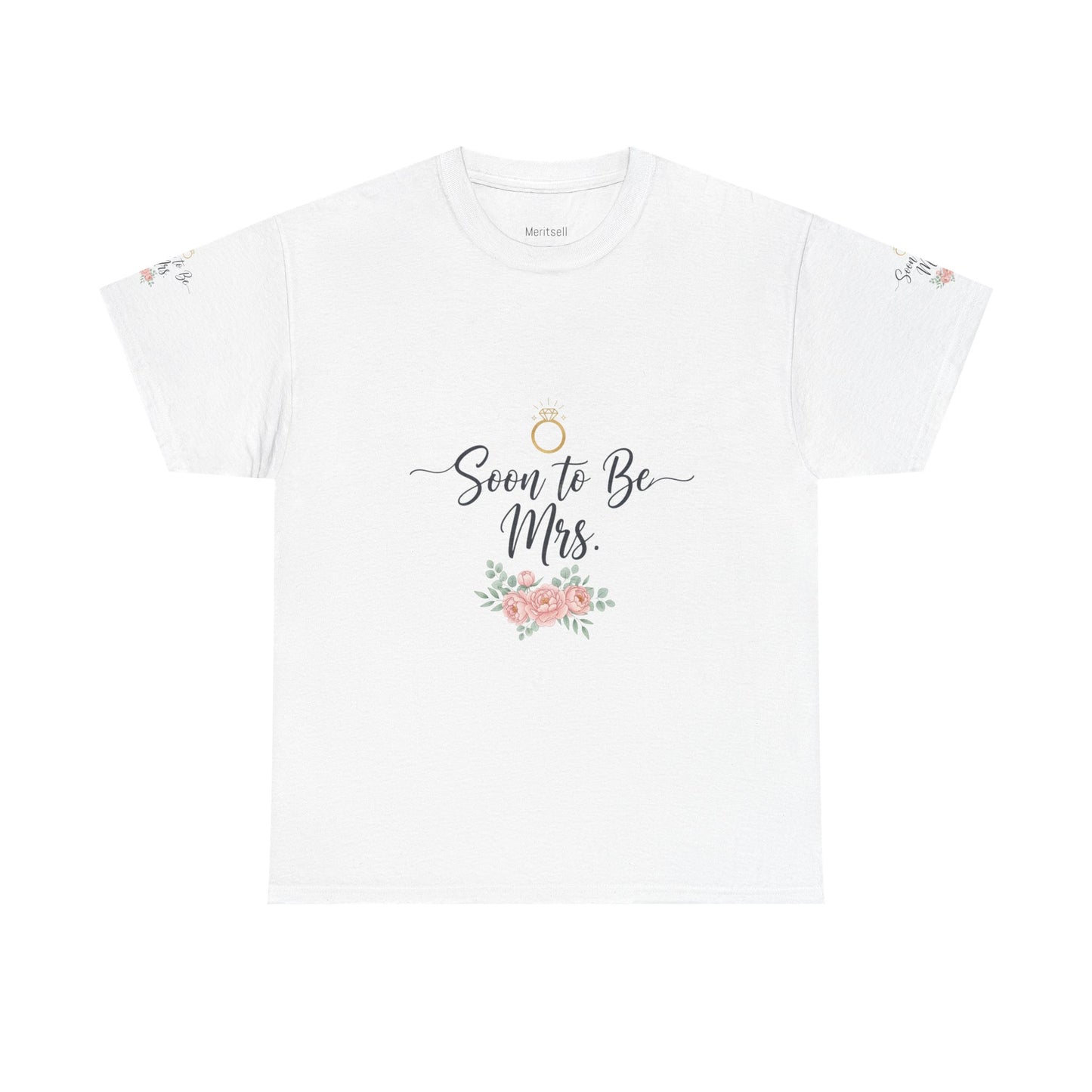 Soon to Be Mrs. Tee — Bridal Engagement Shirt with Floral Ring Design