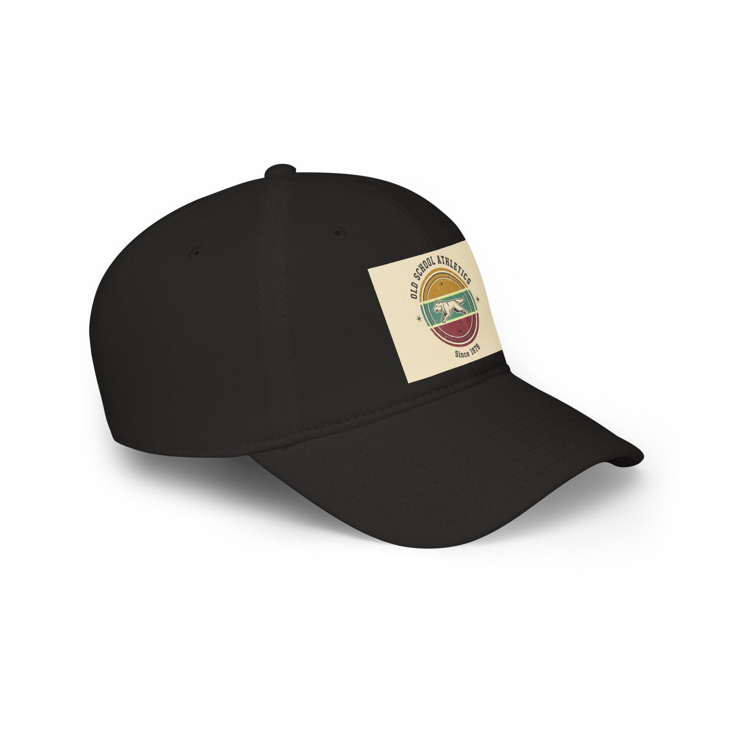 Vintage Surf Patch Baseball Cap – "Golden Coast" Old School Athletics