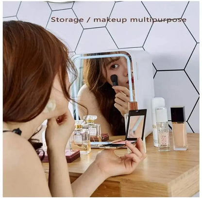 8L Mini Electric Refrigerator 12V 110V 220V Portable Camping Cooler and Warmer Makeup Refrigerat for Car and Home Dual-use - Merit Sell