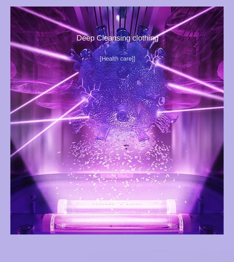 8L Portable Folding Washing Machine Bucket for Clothes Socks Underwear Cleaning Washer Portable Small Travel Washing Machine - Merit Sell