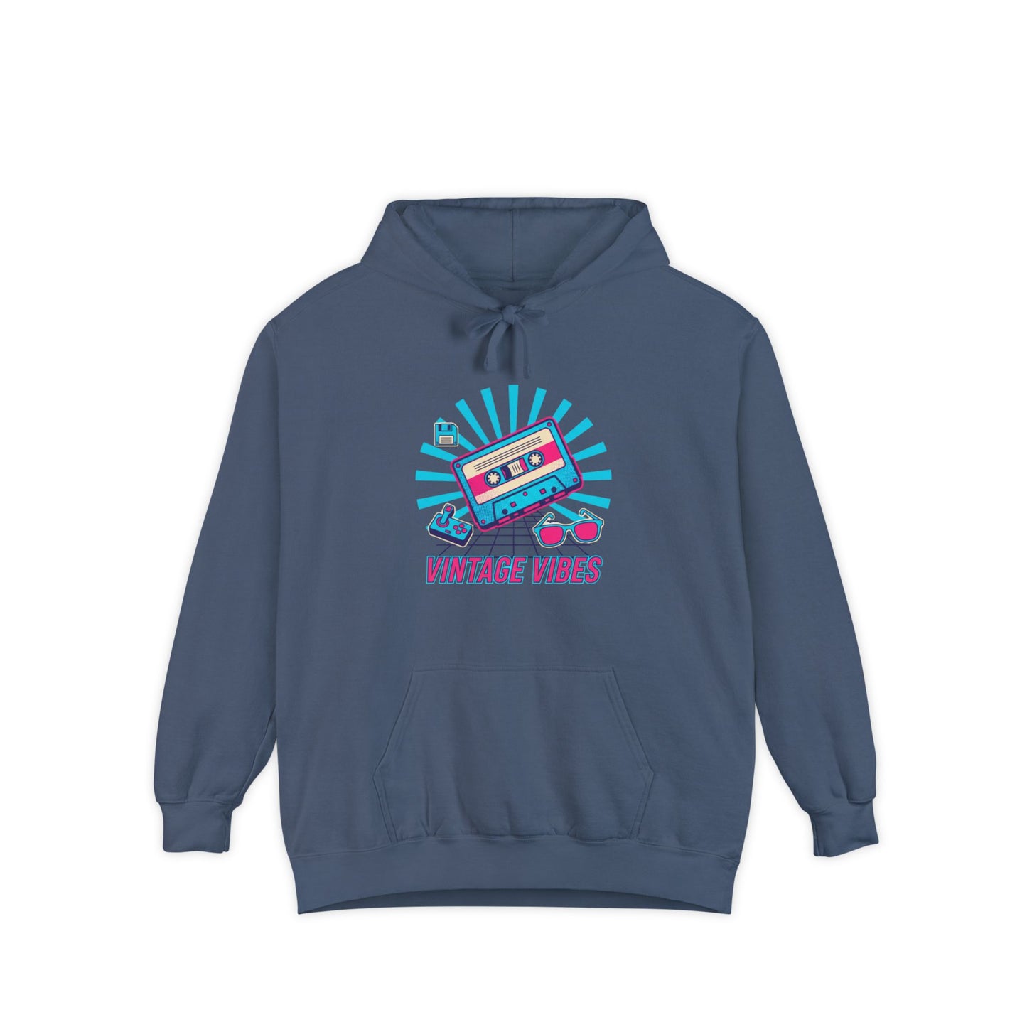 Hoodie — Retro Sunshine "Choose Kind" Graphic