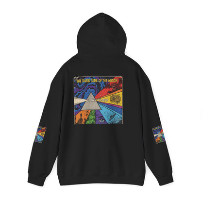 Psychedelic Prism Hoodie — Colorful Surreal Art Pullover