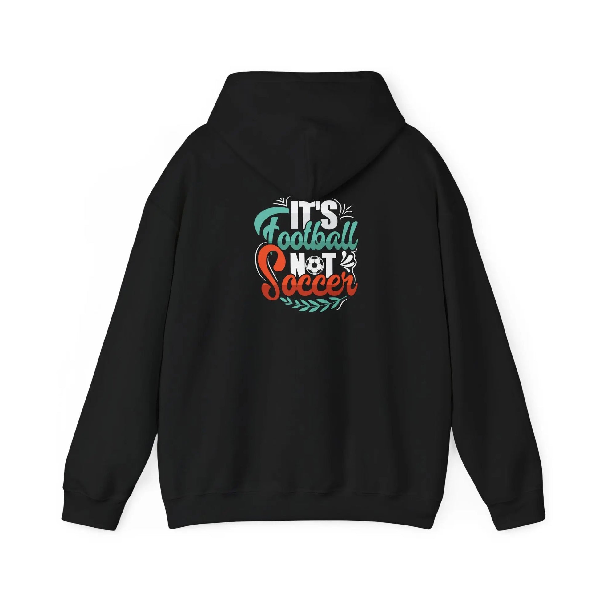 Soccer Football Hoodie — Retro Script 'Football Soccer' Pullover - Merit Sell