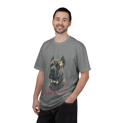 Cane Corso Illustration T-Shirt — Majestic Mastiff Portrait Tee