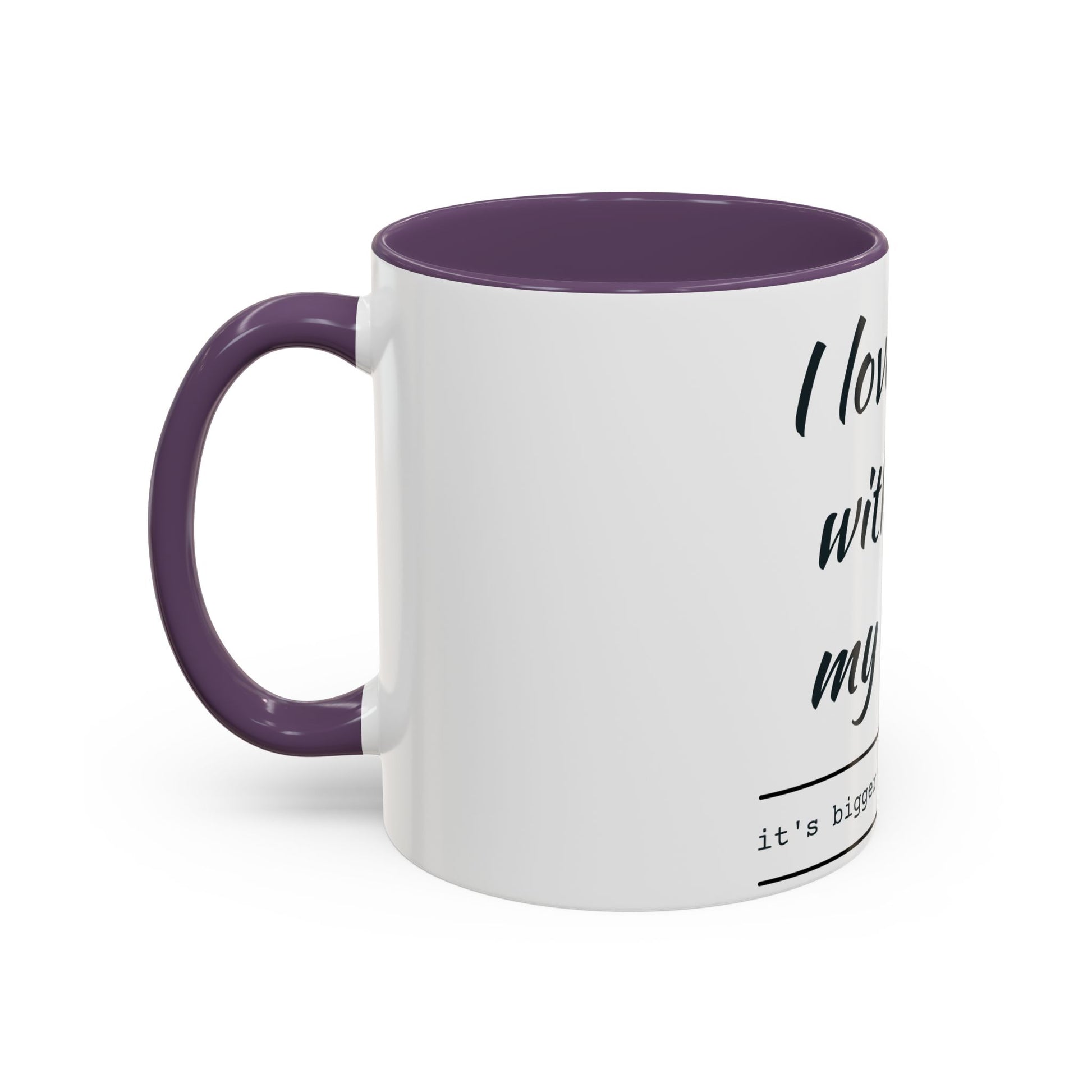 Coffee Mug — “I Love You With All My Butt” Funny Valentine Gift - Merit Sell