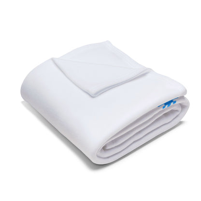 Penguin Pixel Trio Fleece Blanket — Cute Arctic Winter Throw for Kids & Holiday Gifts